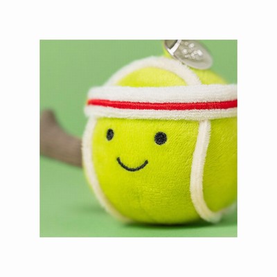 Jellycat Amuseables Sports Tennis Bag Charm Australia | 245018NZQ